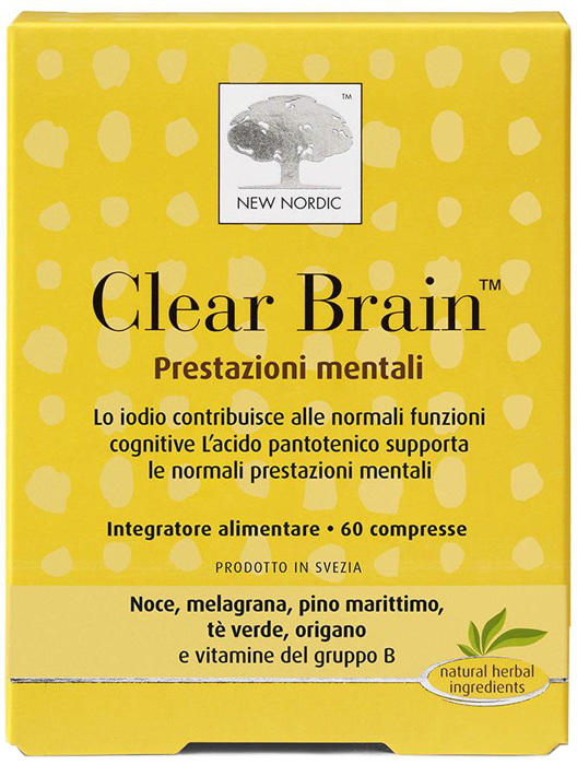 CLEAR BRAIN 60 COMPRESSE - fitfarma.it