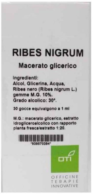 RIBES NIGRUM MACERATO GLICERICO 10% GOCCE 100ML - fitfarma.it