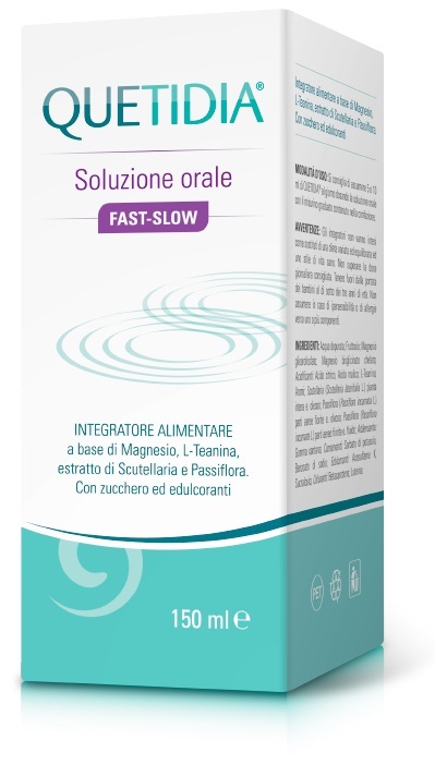 QUETIDIA SOLUZIONE ORALE FAST SLOW 150 ML - fitfarma.it