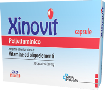 XINOVIT POLIVITAMINICO 30 CAPSULE DA 500 MG - fitfarma.it