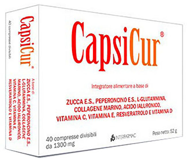 CAPSICUR 40 COMPRESSE - fitfarma.it