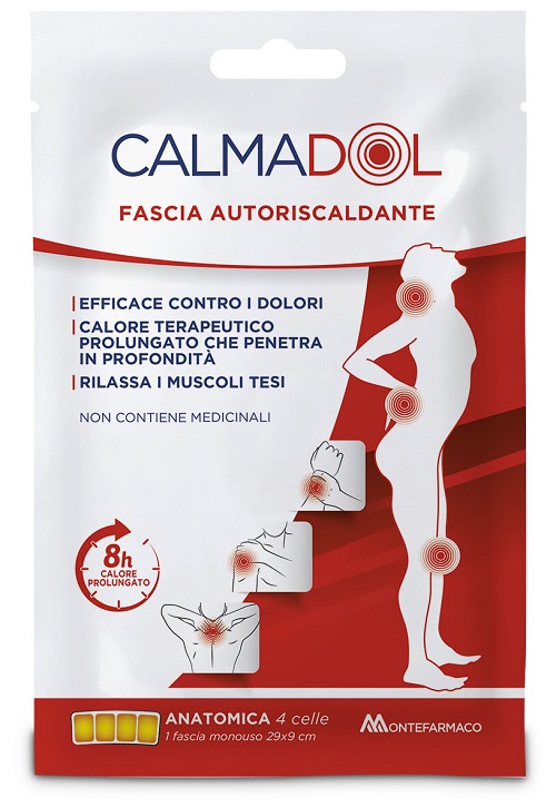 CALMADOL FASCIA AUTORISCALDANTE LOMBARE 1 PEZZO - fitfarma.it