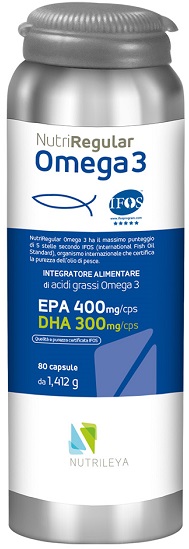 NUTRIREGULAR OMEGA 3 80 CAPSULE - fitfarma.it