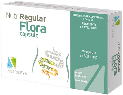 NUTRIREGULAR FLORA 20 CAPSULE - fitfarma.it