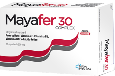 MAYAFER 30 COMPLEX 30 CAPSULE - fitfarma.it