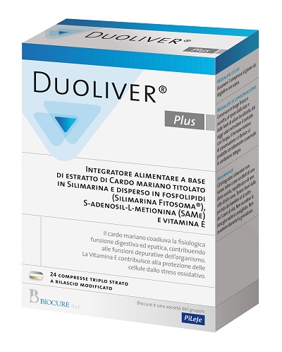 DUOLIVER PLUS 24 COMPRESSE - fitfarma.it