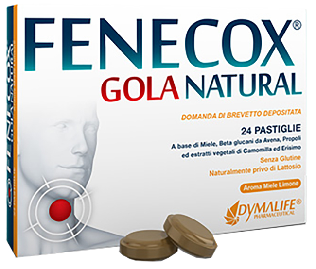 FENECOX GOLA NATURAL MIELE LIMONE 36 PASTIGLIE - fitfarma.it