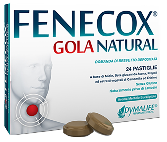 FENECOX GOLA NATURAL MENTOLO EUCALIPTO 36 PASTIGLIE - fitfarma.it