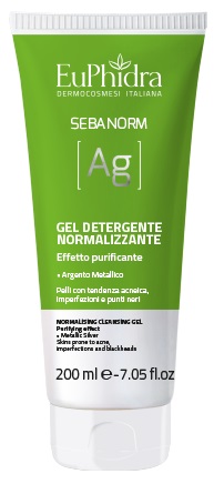 EUPHIDRA SEBANORM AG GEL DETERGENTE 200 ML - fitfarma.it