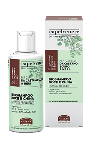 CAPELVENERE BIOSHAMPOO NOCE E CHINA 200 ML - fitfarma.it