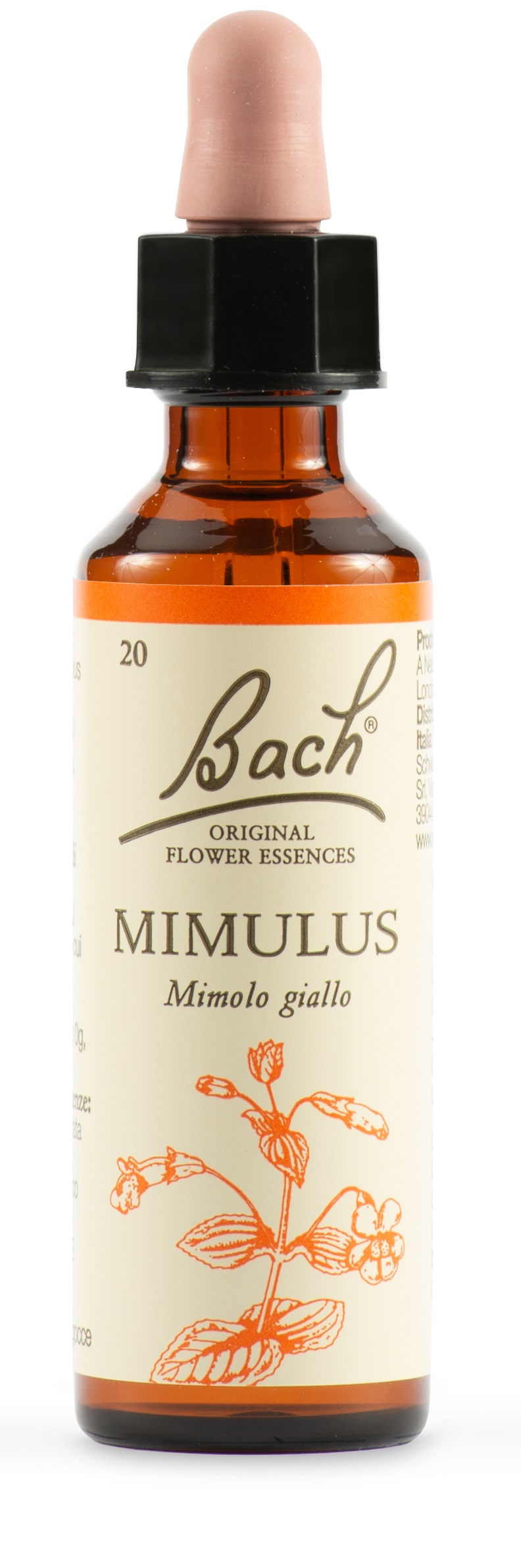 MIMULUS BACH ORIG 20 ML - fitfarma.it