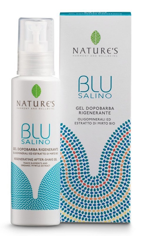 NATURES BLU SALINO GEL DOPOBARBA 100 ML - fitfarma.it