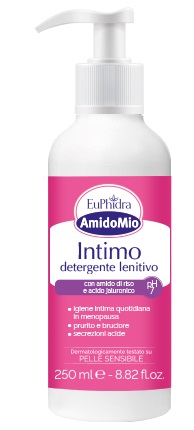 EUPHIDRA AMIDOMIO INTIMO DETERGENTE LENITIVO PH 7 250 ML - fitfarma.it