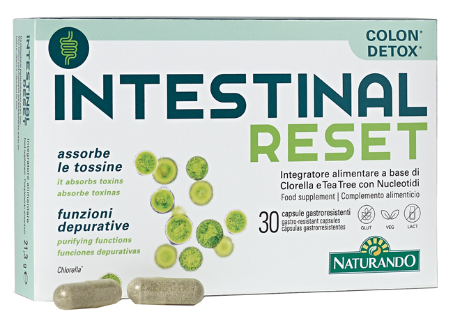 INTESTINAL RESET 30 COMPRESSE - fitfarma.it