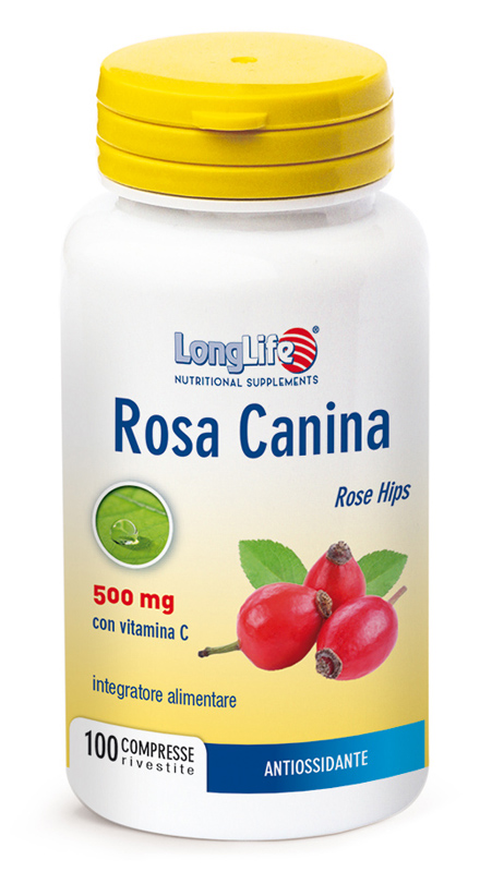 LONGLIFE ROSA CANINA 100 COMPRESSE RIVESTITE - fitfarma.it