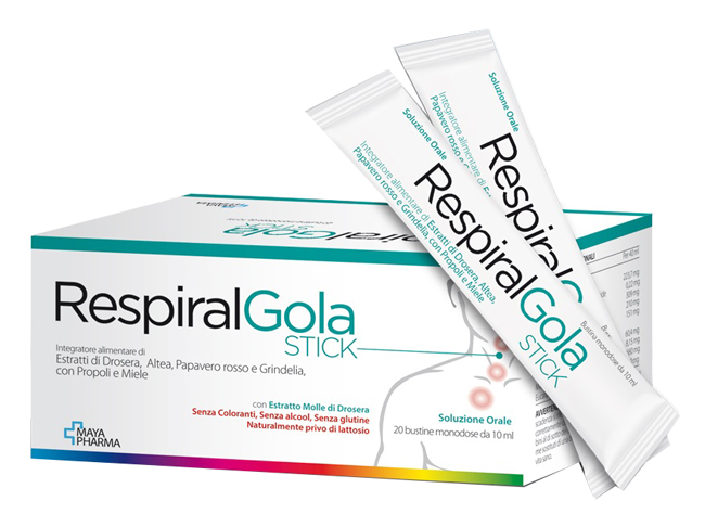 RESPIRAL GOLA 20 BUSTINE 10 ML - fitfarma.it