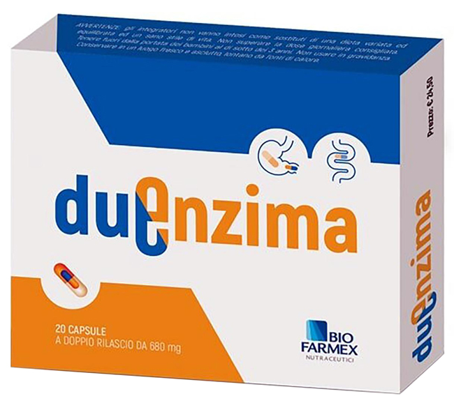 DUENZIMA 20 CAPSULE DA 680 MG - fitfarma.it