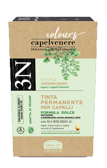 CAPELVENERE COLOURS TINTA CAPELLI 3N CASTANO SCURO - fitfarma.it