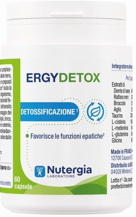 ERGYDETOX 60 CAPSULE - fitfarma.it