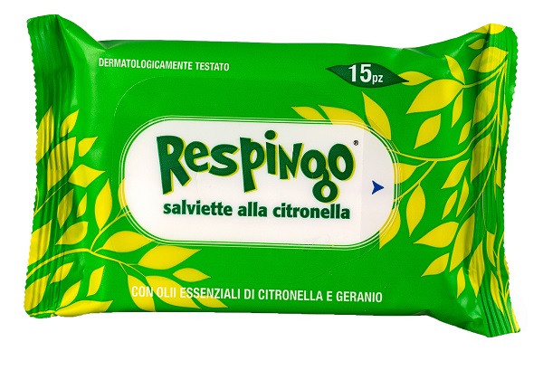 RESPINGO SALVIETTE CITRONELLA 15 PEZZI - fitfarma.it