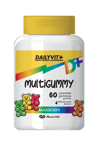 DAILYVIT MULTIGUMMY CARAMELLE GOMMOSE - fitfarma.it
