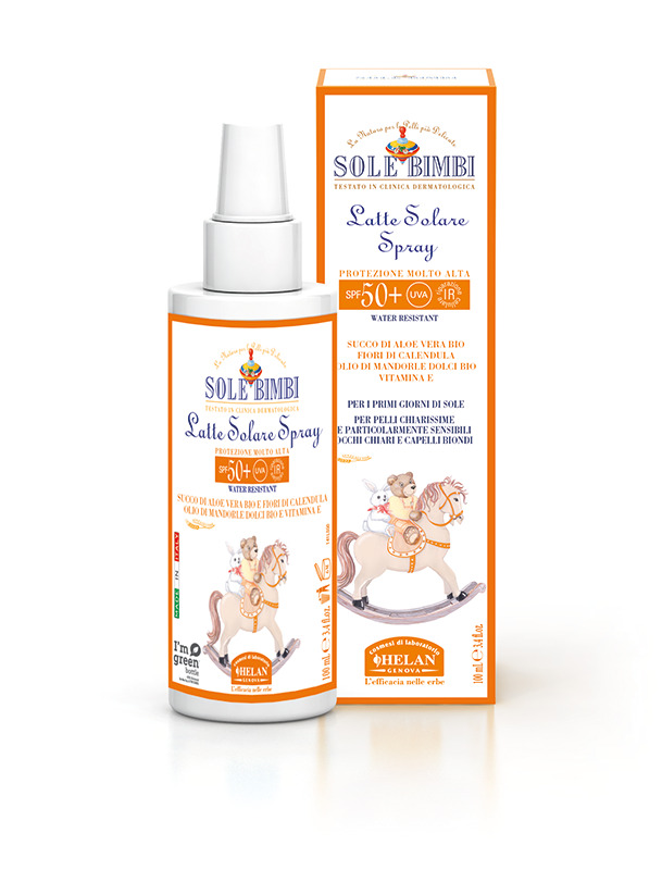 SOLE BIMBI LATTE SOLARE SPRAY SPF50+ 100 ML - fitfarma.it