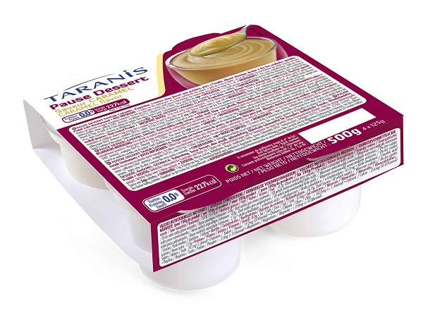 TARANIS PAUSA DESSERT CARAMELLO 4 X 125 G - fitfarma.it