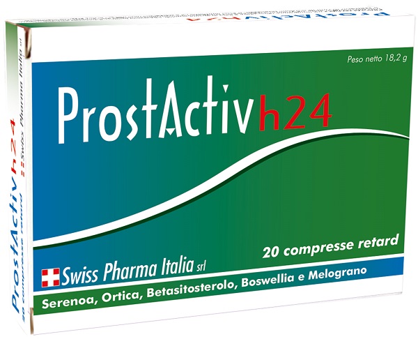 PROSTACTIV H24 20 COMPRESSE RETARD - fitfarma.it