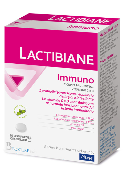 LACTIBIANE IMMUNO 30 COMPRESSE - fitfarma.it