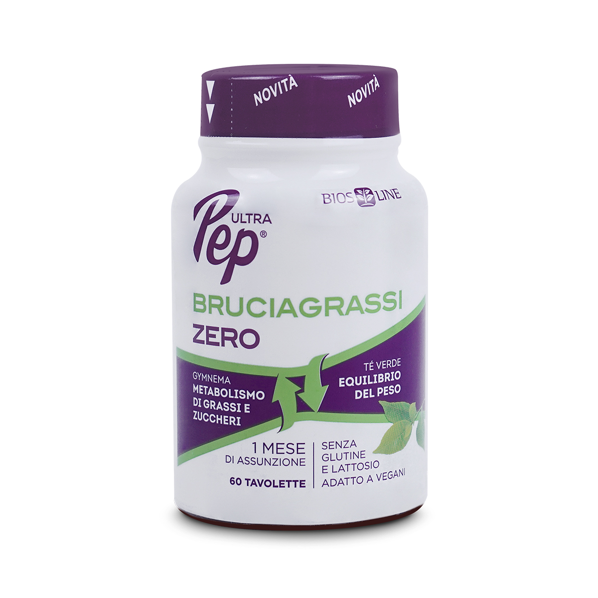ULTRA PEP BRUCIAGRASSI ZERO 60 TAVOLETTE - fitfarma.it