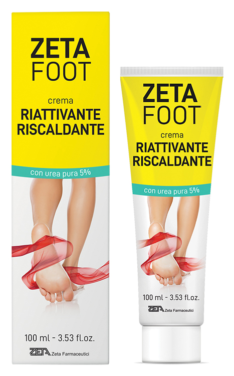 ZETAFOOT CREMA RIATTIVA RISCALDANTE 100 ML - fitfarma.it