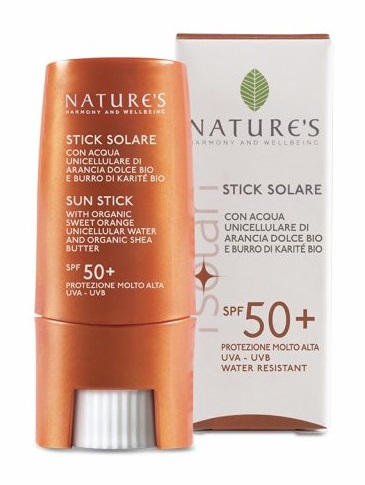 NATURE'S I SOLARI STICK SPF50+ NUOVA FORMULA 9 ML - fitfarma.it