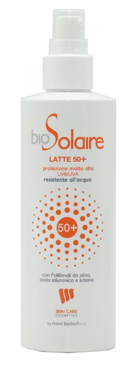 BIOSOLAIRE LATTE 50+ PROTEZIONE MOLTO ALTA 200 ML - fitfarma.it