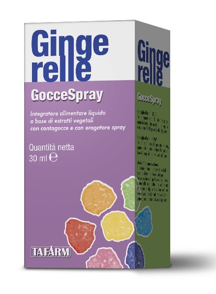 GINGERELLE GOCCE SPRAY 30 ML - fitfarma.it