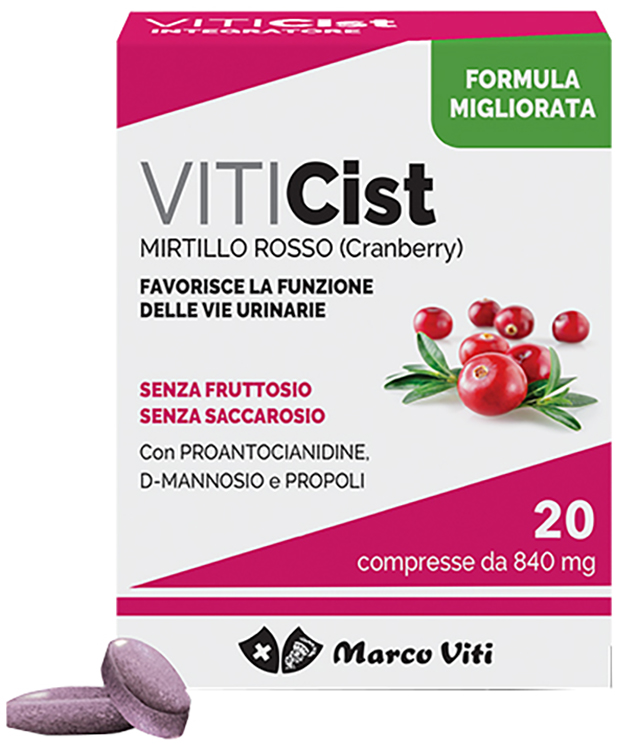 VITICIST MIRTILLO 20 COMPRESSE RIVESTITE - fitfarma.it