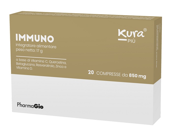 KURA PIU' IMMUNO 20 COMPRESSE - fitfarma.it