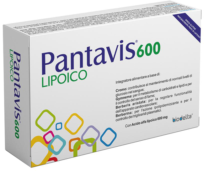 PANTAVIS 600 LIPOICO 30 COMPRESSE - fitfarma.it