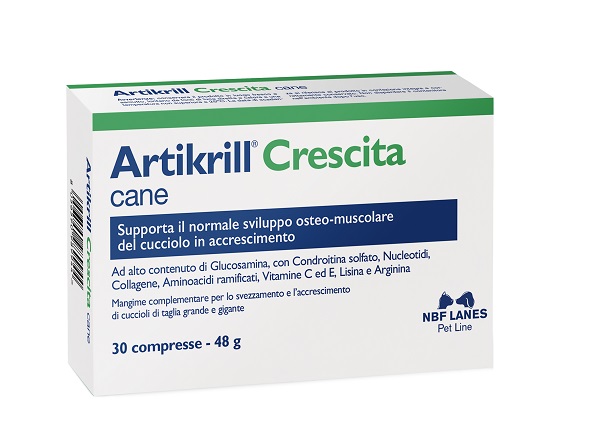 ARTIKRILL CRESCITA 30 COMPRESSE - fitfarma.it