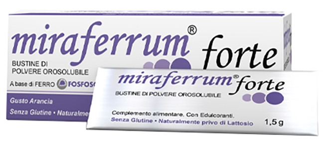 MIRAFERRUM FORTE 20 BUSTINE DA 1,5 G - fitfarma.it