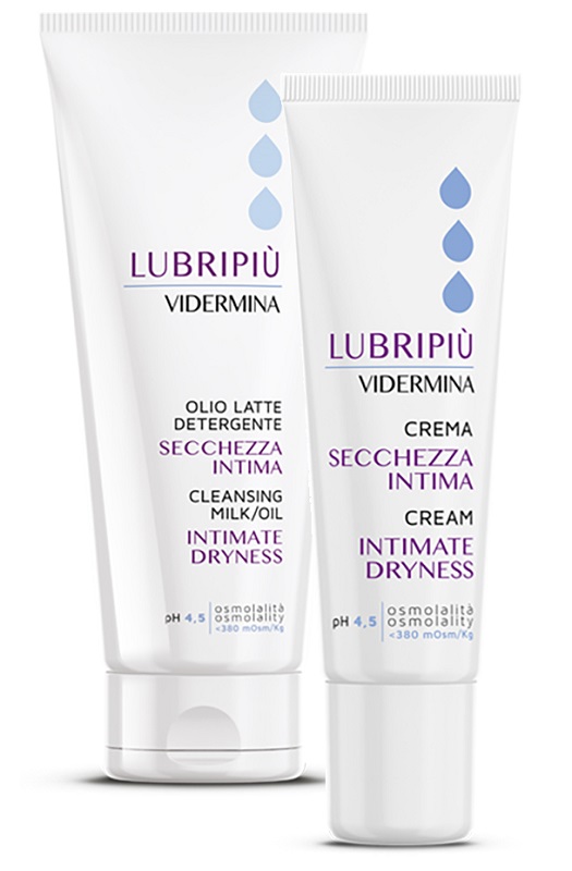 VIDERMINA LUBRIPIU' OLIO LATTE 200 ML + CREMA LUBRIFICANTE 30 ML - fitfarma.it