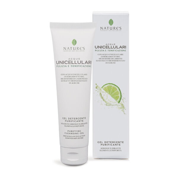 ACQUE UNICELLULARI GEL DETERGENTE PURIFICANTE 150 ML NATURE'S - fitfarma.it