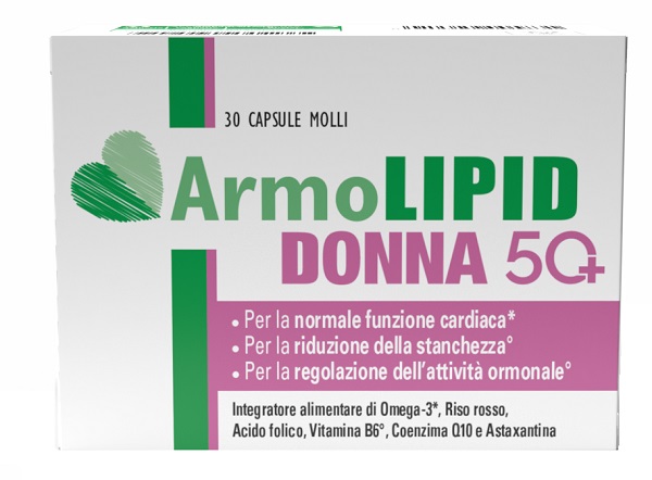 ARMOLIPID DONNA 50+ 30 CAPSULE MOLLI - fitfarma.it