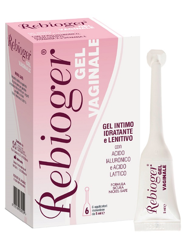REBIOGER GEL VAGINALE 6 APPLICATORI MONODOSE DA 5 ML - fitfarma.it
