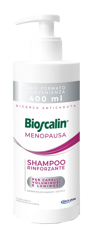 BIOSCALIN MENOPAUSA SHAMPOO RINFORZANTE 400 ML - fitfarma.it