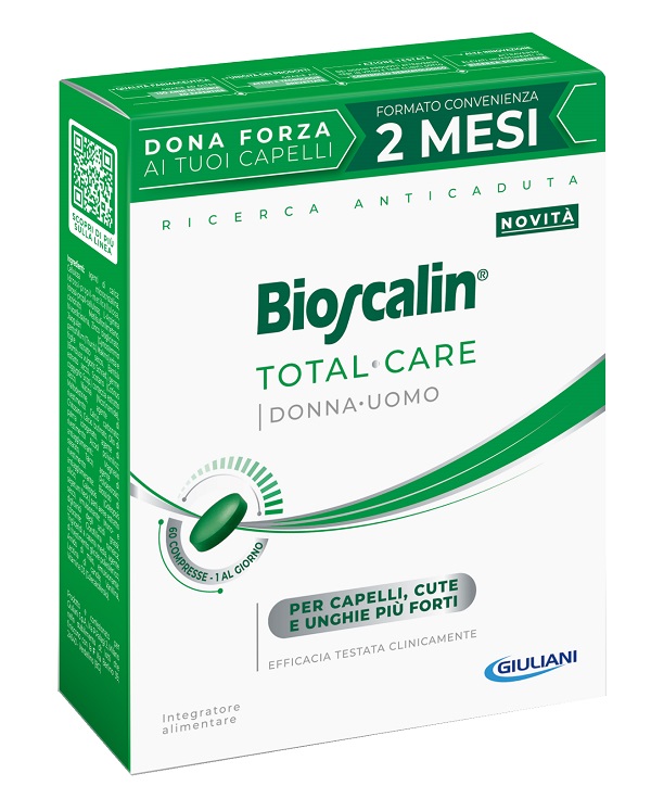 BIOSCALIN TOTAL CARE 60 COMPRESSE - fitfarma.it