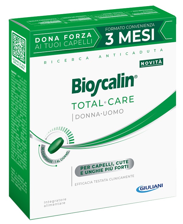 BIOSCALIN TOTAL CARE 90 COMPRESSE - fitfarma.it