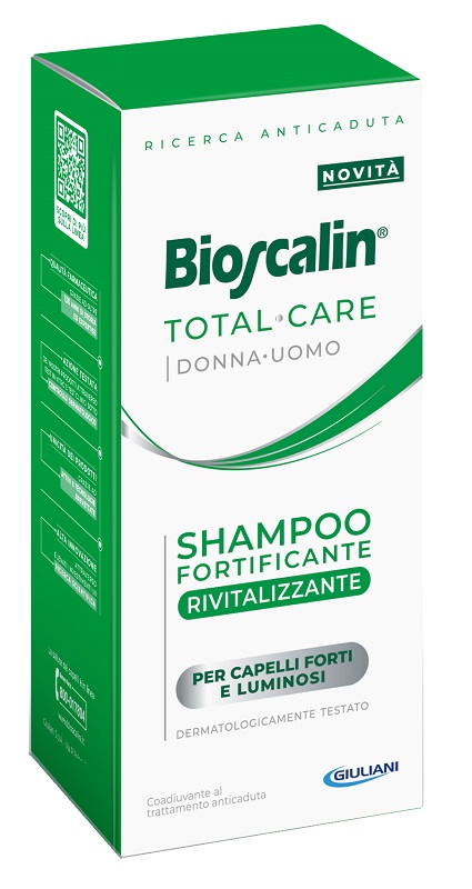 BIOSCALIN TOTAL CARE SHAMPOO FORTIFICANTE RIVITALIZZANTE 200 ML - fitfarma.it