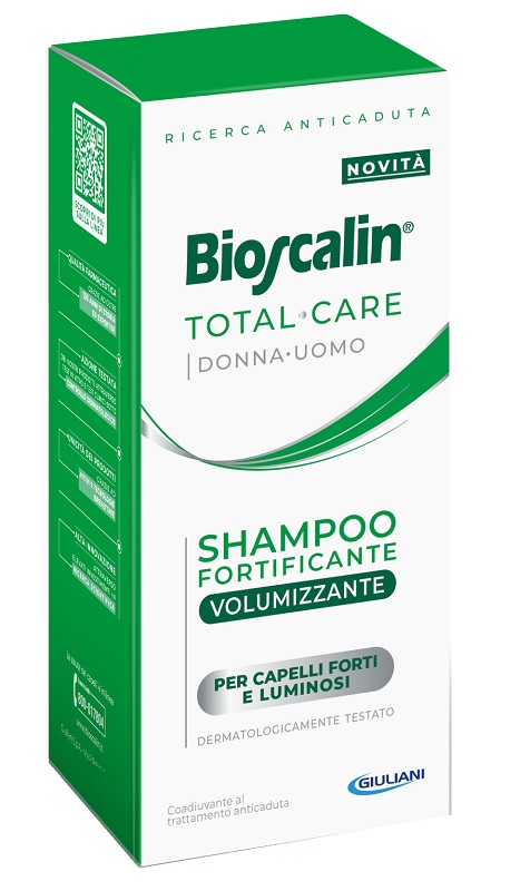 BIOSCALIN TOTAL CARE SHAMPOO FORTIFICANTE VOLUMIZZANTE 200 ML - fitfarma.it