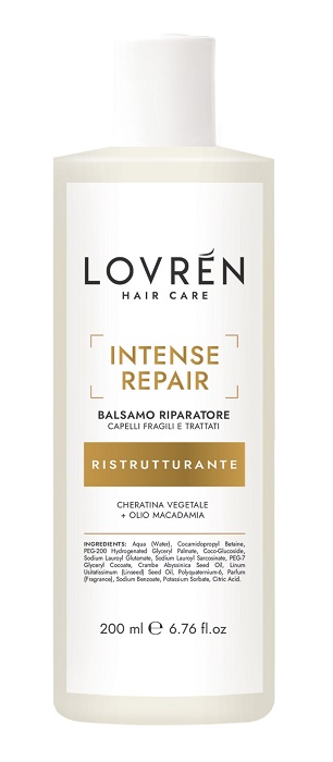 LOVREN HAIR CARE INTENSE REPAIR SHAMPOO RISTRUTTURANTE 200 ML - fitfarma.it