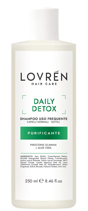 LOVREN HAIR CARE DAILY DETOX SHAMPOO PURIFICANTE 250 ML - fitfarma.it
